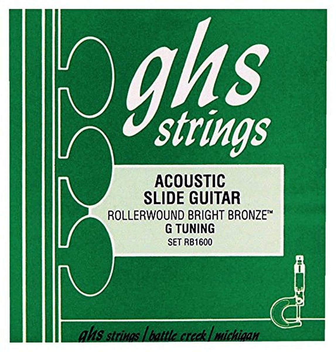 GHS Professional Resonator String Set, Bright Bronze, .015-.054