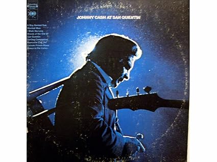 Johnny Cash Johnny Cash At San Quentin Cs 9827 Vinyl Lp Record Amazon Com Music