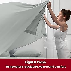 Mellanni Twin XL Size Flat Sheet - Iconic