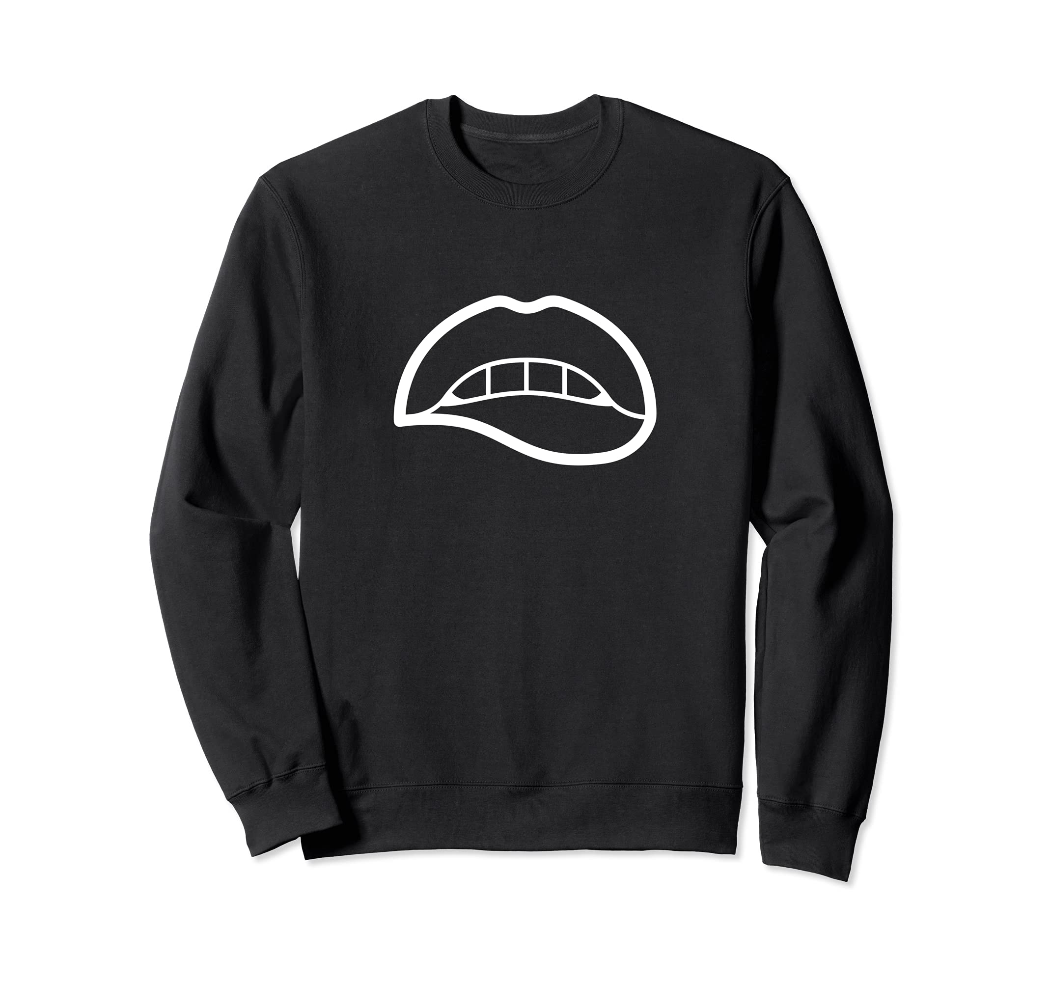 Lip Bite Meme Trend Sheesh Sweatshirt