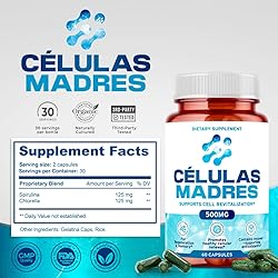 Stem Cell Supplements 500mg (180 Cap) Natural
