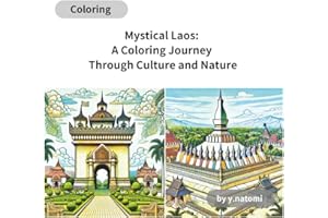 Mystical Laos: A Coloring Journey Through Culture and Nature