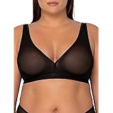 Smart & Sexy Womens Sheer Mesh Plunge Bralette
