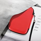 ProCase 2.5 Inch External Hard Drive Case Red Holds 2 Drives view 3