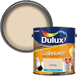 Dulux Easycare Washable Matt Emulsion Paint Ivory 2.5 L Walls Ceilings