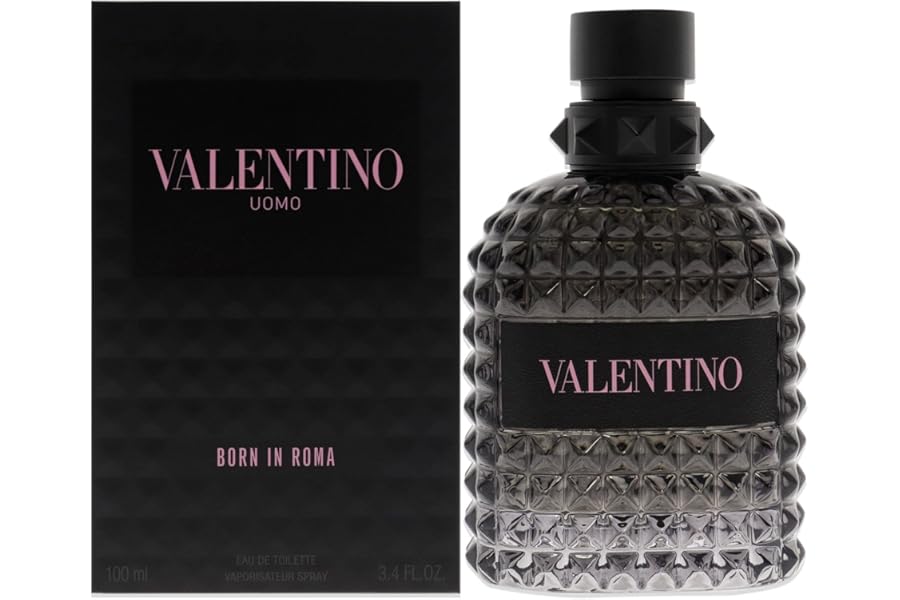Valentino Uomo Born in Roma for Men 3.4 oz Eau de Toilette Spray