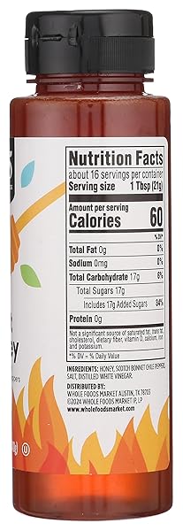 365 BY WHOLE FOODS MARKET, HOT HONEY, 12 OUNCE