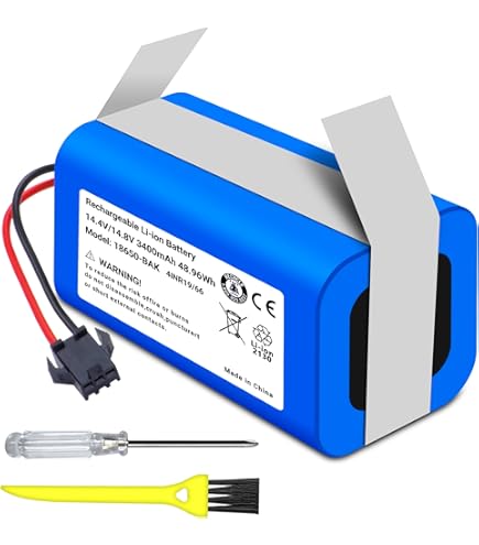 Batteria 14.4V 3.4Ah Li-Ion ABL-D1 Per Aspirapolvere IROBOT Roomba I7 - Foto 14