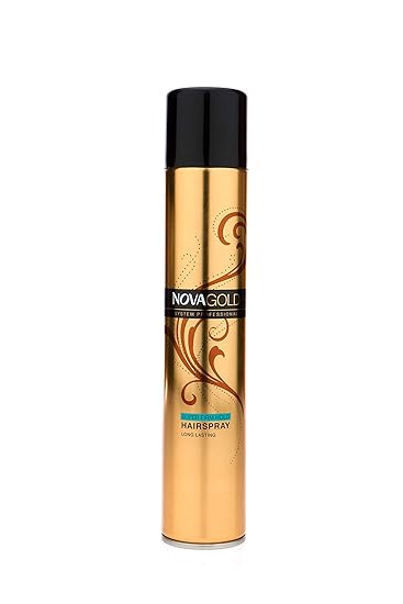 Nova Gold Super Firm Hold Hairspray, 400ml