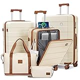 imiomo Luggage Sets 5 Piece with TSA