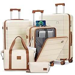 imiomo Luggage Sets 5 Piece with TSA