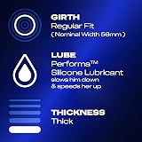 Durex Mutual Climax 30 Condoms Regular Fit With Performa Lubricant Ribbed Dotted view 2