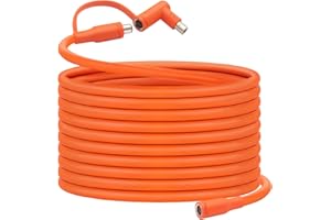 Hoeine Solar Panel Extension Cable Compatible with Jackery Solar Panel Connector Perfectly for Gz Yeti, Aker, Jackery Portable Power Station (35 Feet)