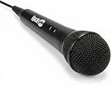 RockJam Karaoke Microphone with 3 Metre Cable Dynamic Mic 6.35mm Jack