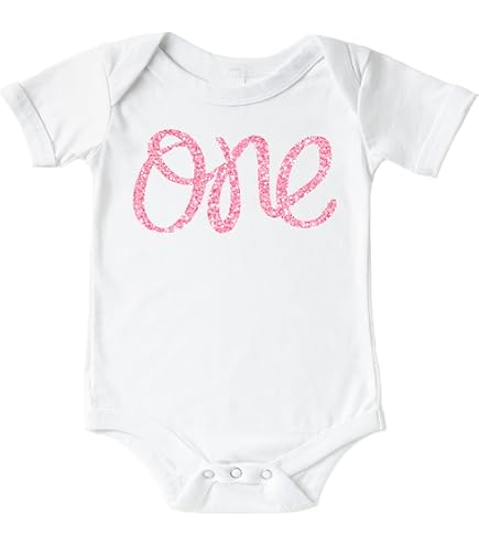 pre-order: first birthday bodysuit dress product info and reviews Cotton Bodysuit or Tee | Birthday ONE