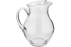 Mikasa 5136551 Napoli Glass Beverage Pitcher Clear, 70 Ounce