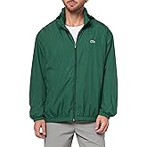 Lacoste Men's Water-Repellent Hooded Track Jacket
