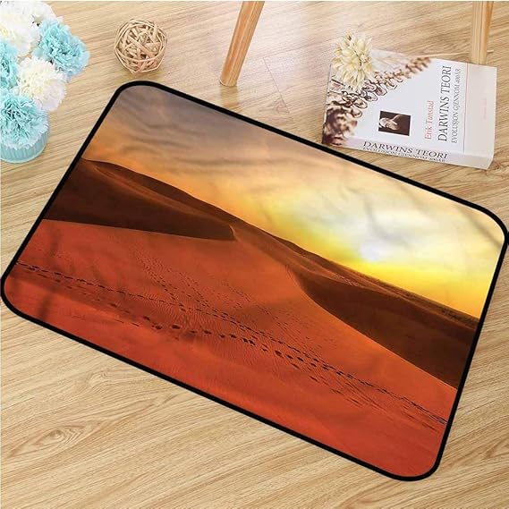 TBRfine Desert, Bath Mat, Footprints on Sand