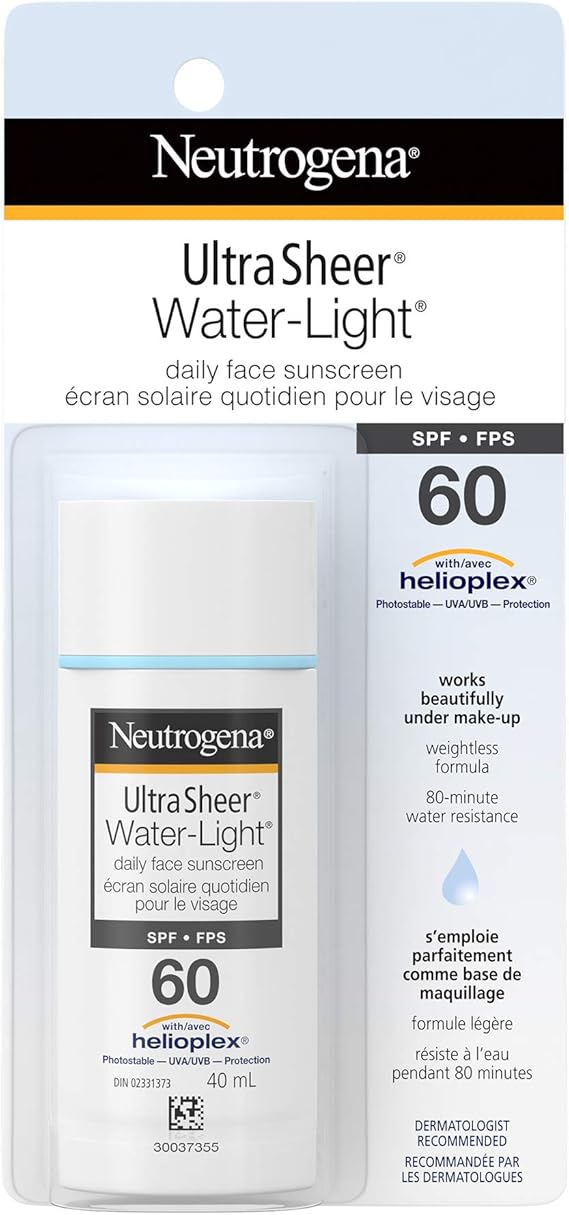 neutrogena ultra sheer water light sunscreen