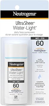 neutrogena ultra sheer water light sunscreen review