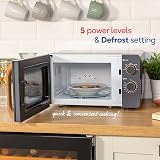 Russell Hobbs RHMM713G 17 L 700 W Scandi Compact Microwave Grey view 6