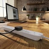 Masterplug Six Socket Extension Lead with Surge Protection 2m 13A 6G view 7