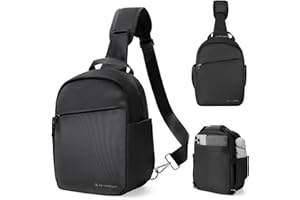 K&F Concept Camera Sling Bag Small Crossbody Camera Case DSLR/SLR Cute Compact Shoulder Photography Bags for Photographers