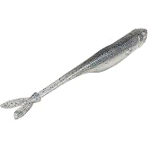 Strike King Spotlight Split Minnow Fishing Lure, Soft Plastic Jerkbait, 8-Pack