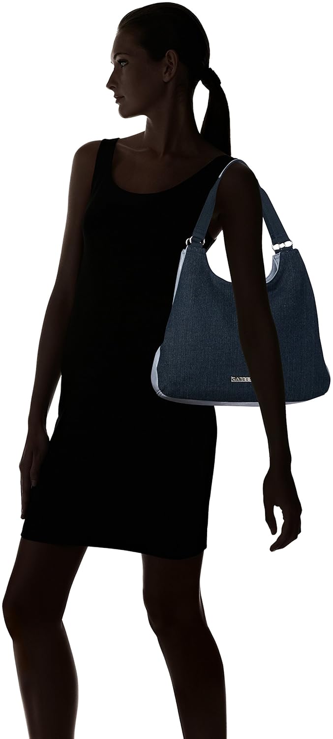 caprese women's satchel (light blue)