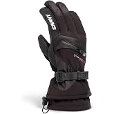 Swany Women's X-Change Sports Moisture-Wicking Quick-Drying Warm Durable Flexible Leather Winter Gloves