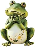 Roman Giftware Inc., 9.5" H Frog with Daisies