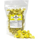Napoleon Sour Lemon Balls Individually Wrapped Hard Candy 10 Ounces | Sour Bon Bons Gluten Free, Dye-Free Candy