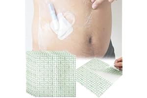 Mediss Peritoneal Dialysis Catheter Shower Cover - Transparent Film Wound Dressing Shields Barrier,8 inches x8 inches , 50pcs