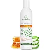 Wild Naturals Moisturizing Eczema Body Wash – Gentle Psoriasis Body Wash for Itchy, Dry Skin Relief – Eczema Soap for Redness and Flareups – Hydrating Cleanser for Women and Men