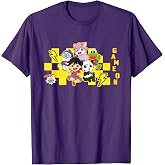 RYAN'S WORLD Game On T-Shirt - Unisex-Kids &amp; Adults - Black - Small