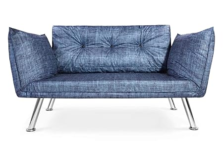Easysitz Sofa 2 Sitzer Schlafsofa Zweisitzer Klein 2-Sitzer Couch Schlafsessel Bettsofa Futon Bed Sessel Sitz Kleines Sitzen 