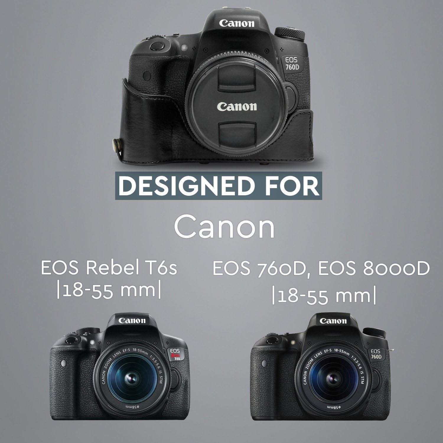 Megagear Mg1184 Canon Eos Rebel T6s Eos 760d Eos Amazon Co Uk Camera Photo