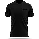 13FA Sheriff Cotton Blend Shirt - USA Patriotic Durable Tee - Soft Comfort. Perfect for on Duty