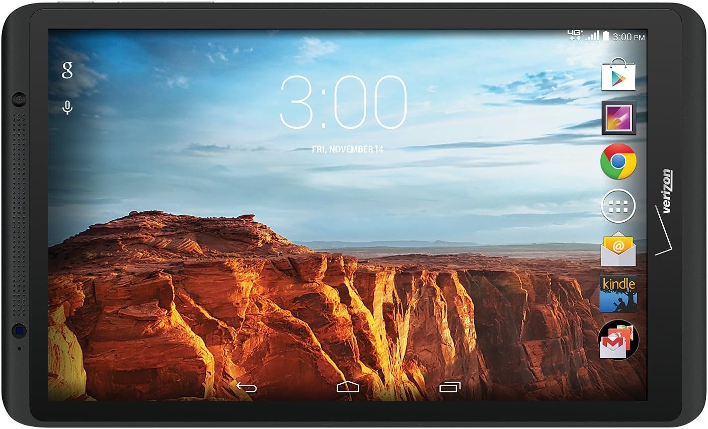 Ellipsis 8 16GB 8-Inch WiFi + 4G Verizon LTE Quad Core Processor Tablet - Black (Renewed)