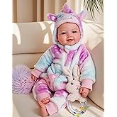 BABESIDE Baby Dolls, 17inch Large Realistic Cute Soft Body Baby Doll Real Life Baby Dolls with Accessories for 3+ Year Old Gi