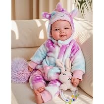 Porte Bébé Poupée Lictin 100% Coton - Ajustable, 3 Modes De Portage - Accessoire Jeu Fille à Partir De 18 Mois (Licorne Rose)