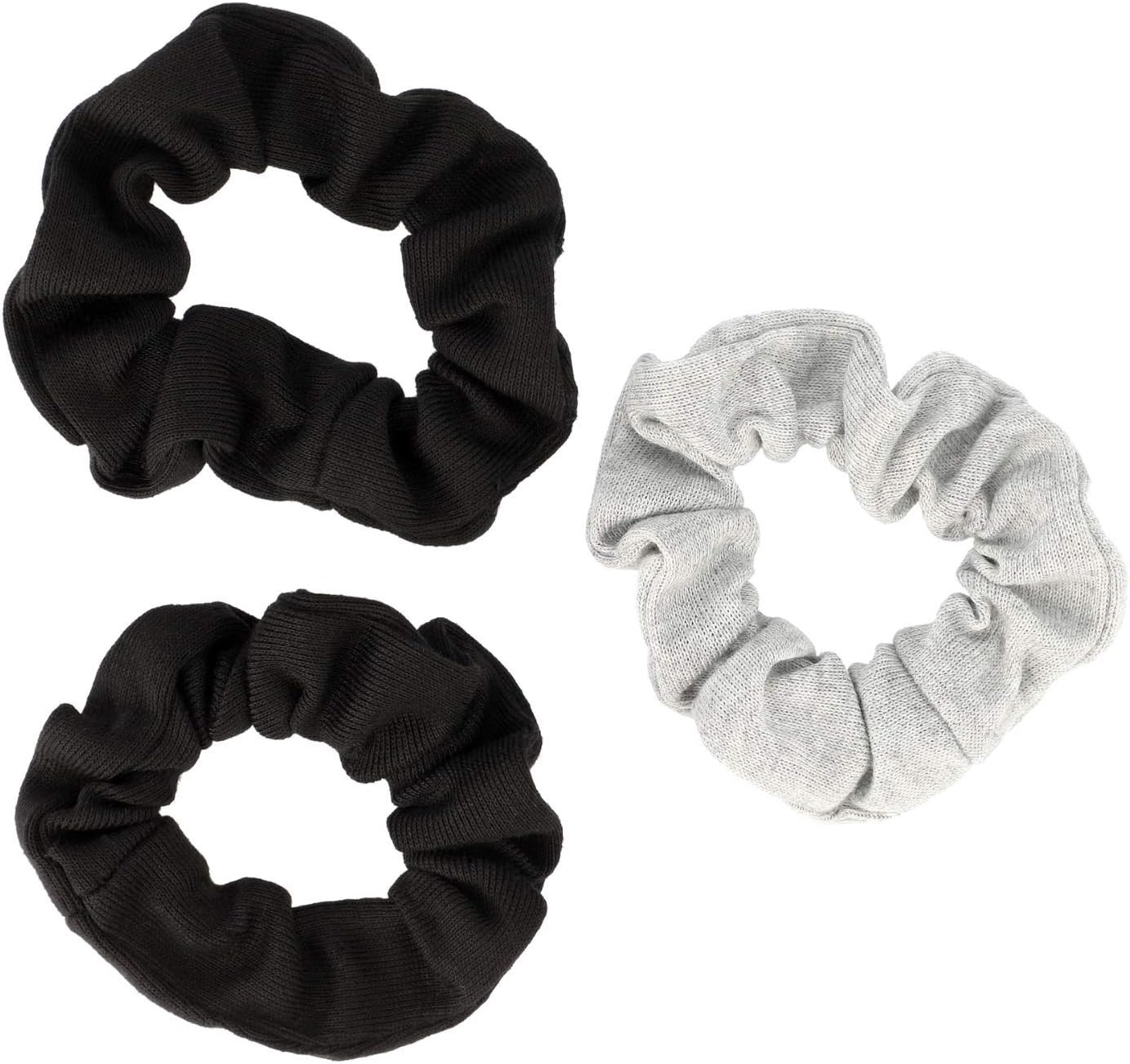 Glamour Style 3 Classic Hair Scrunchies