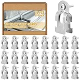 Landhoow 25 Set EMT Pipe Universal Strut Clamps 304