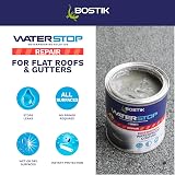 Bostik Waterstop Emergency Coat Grey 1kg Quick Dry Instant Roof Gutter Sealant view 4