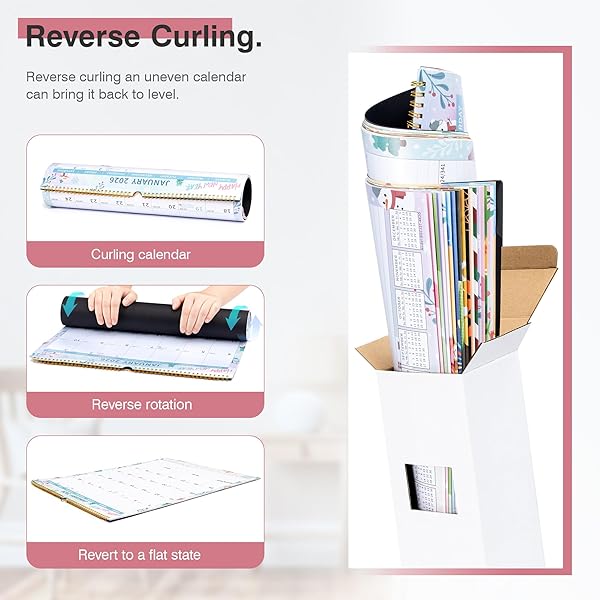 CALENDAR 2026-2027 PLANNER WALL HANGING SPIRAL BOUND CALENDARS (SEARSON (17″ × 22″))