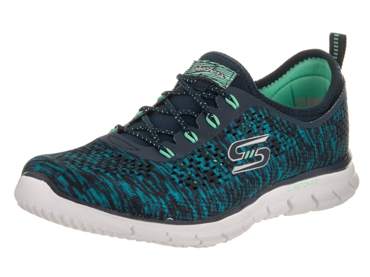 skechers sport women's glider stretch fit fearless deep space sneaker