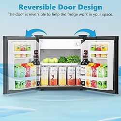 Electactic 1.6 Cu.ft Mini Fridge with