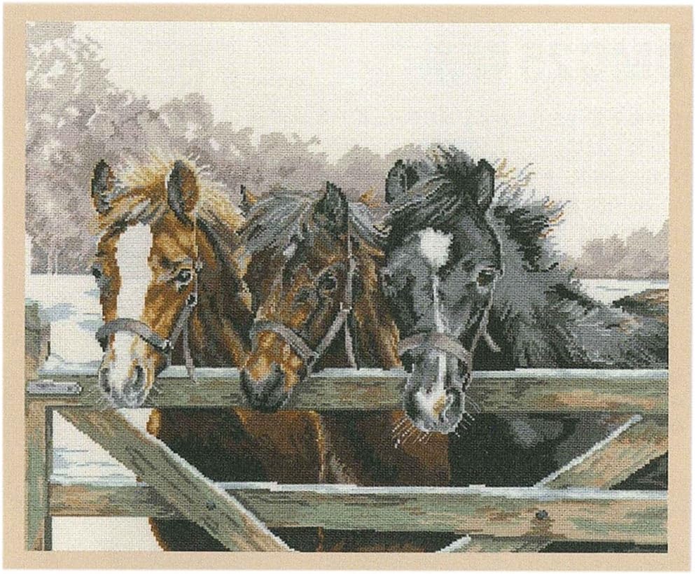 DMC Playtimes Over 16 Count Cross Stitch Kit, cotton Multi Colour