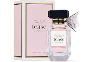 Victoria's Secret Tease Eau de Parfum, Notes of White Gardenia, Anjou Pear & Black Vanilla, Perfumes for Women (1.7 oz)