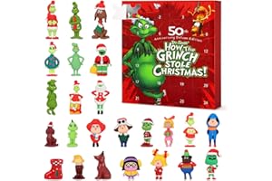 JANXYV Christmas Advent Calendar 2025,24 Day Countdown Calendar Christmas Countdown Calendar 2025 for Kids and Adults with 24 pcs Classic Doll Collectible Figures